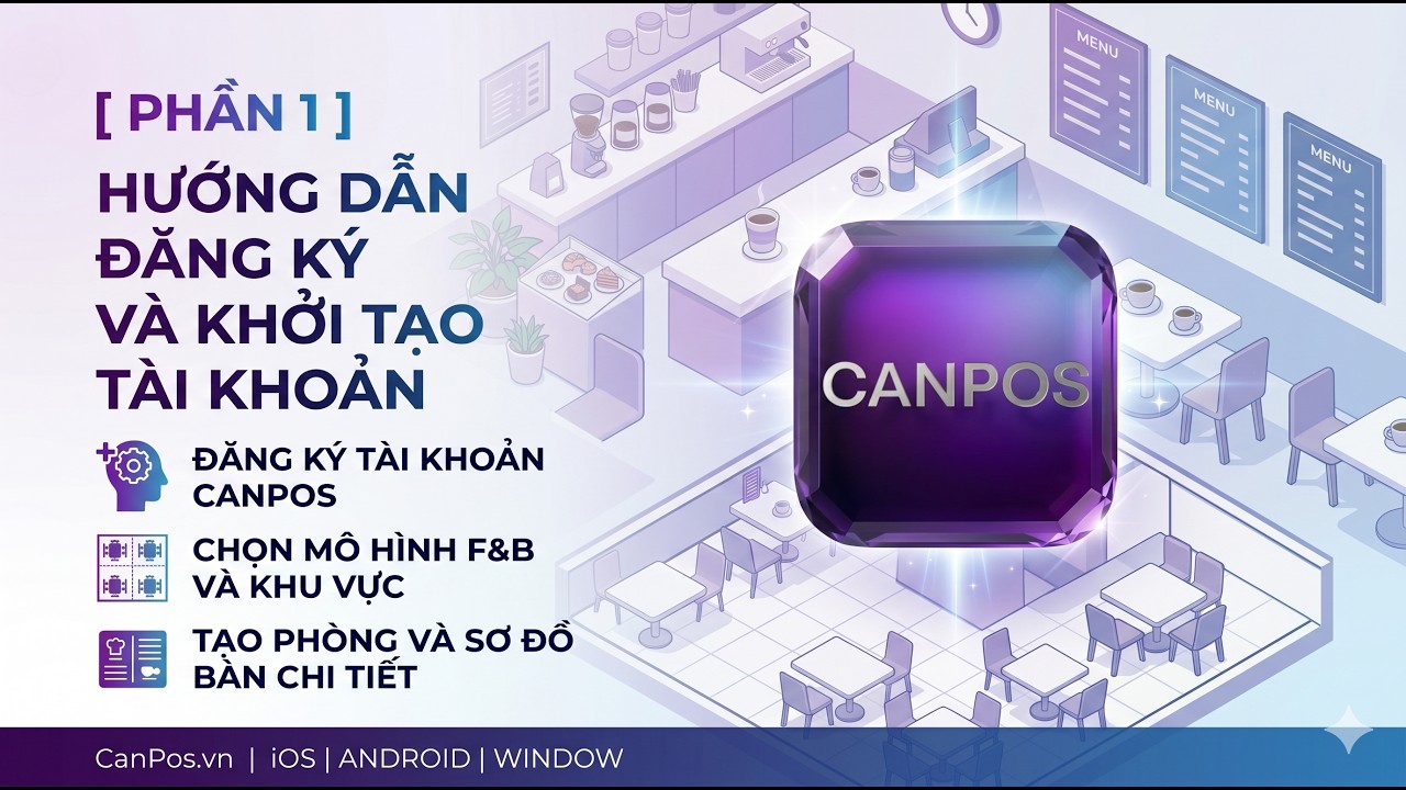 Hướng dẫn sử dụng phần mềm Bán hàng CANPOS